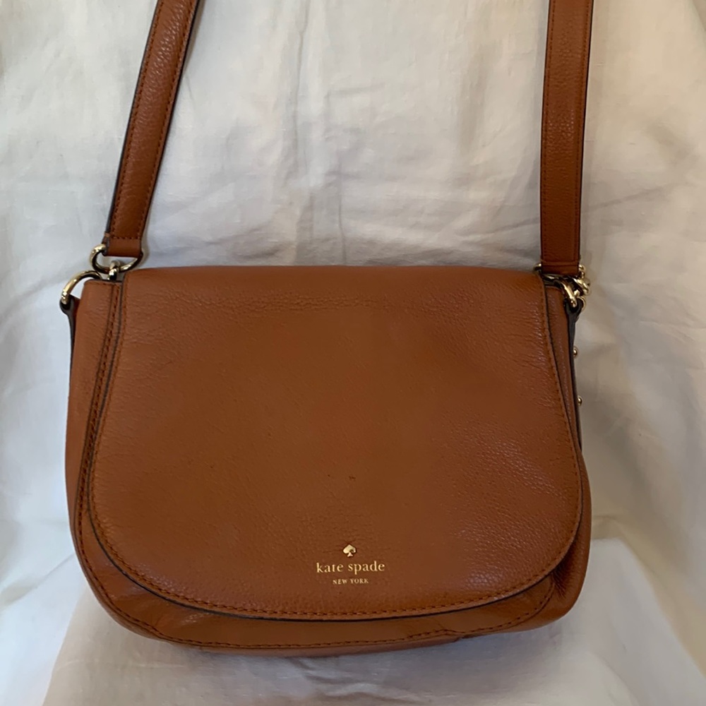 Kate spade brown shoulder handbag